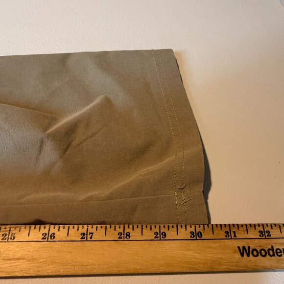 Kuhl Women L Freeflex Pant Stretch Adjustable Waist Softshell Beige Pocket Ankle - Picture 9 of 10